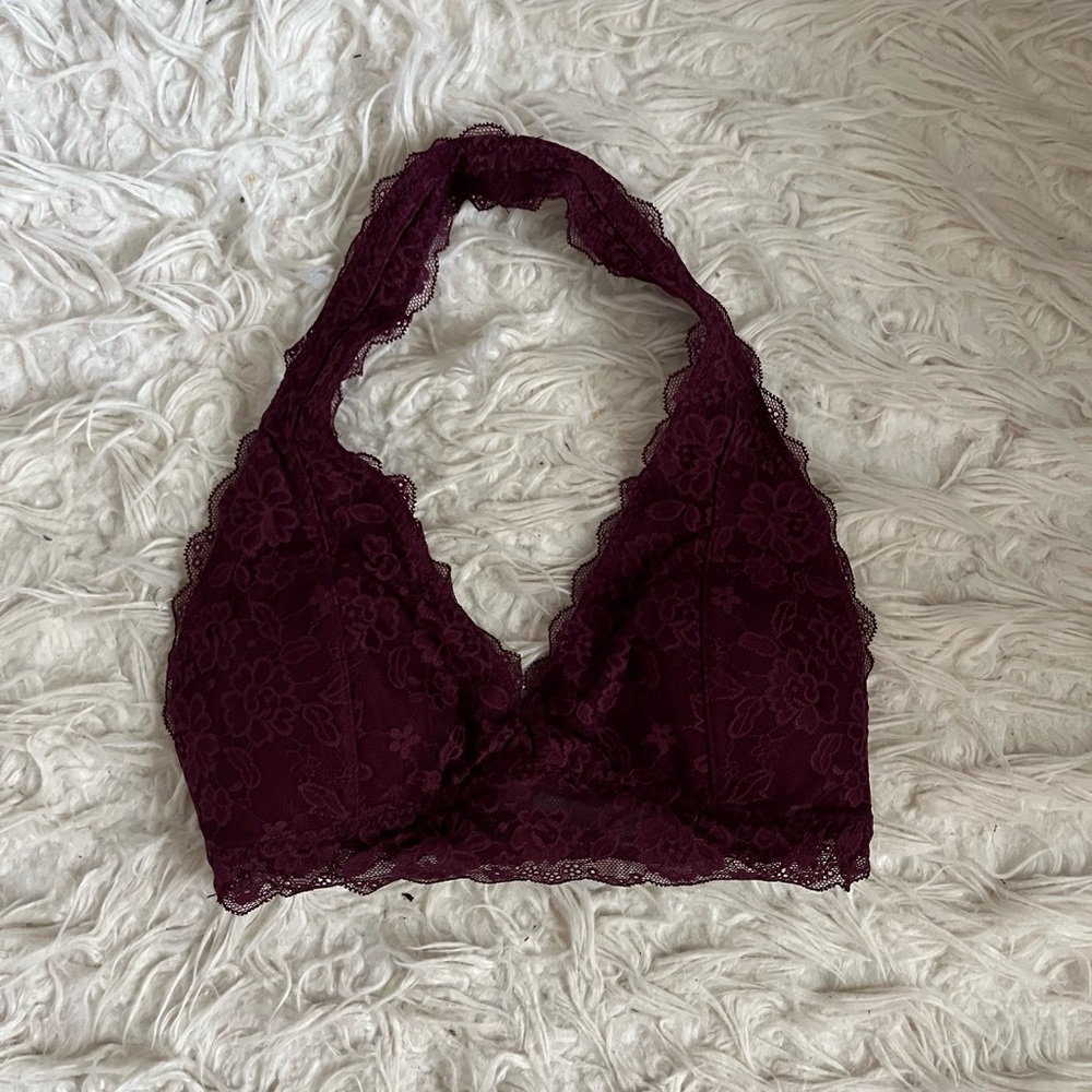 hollister halter bralette